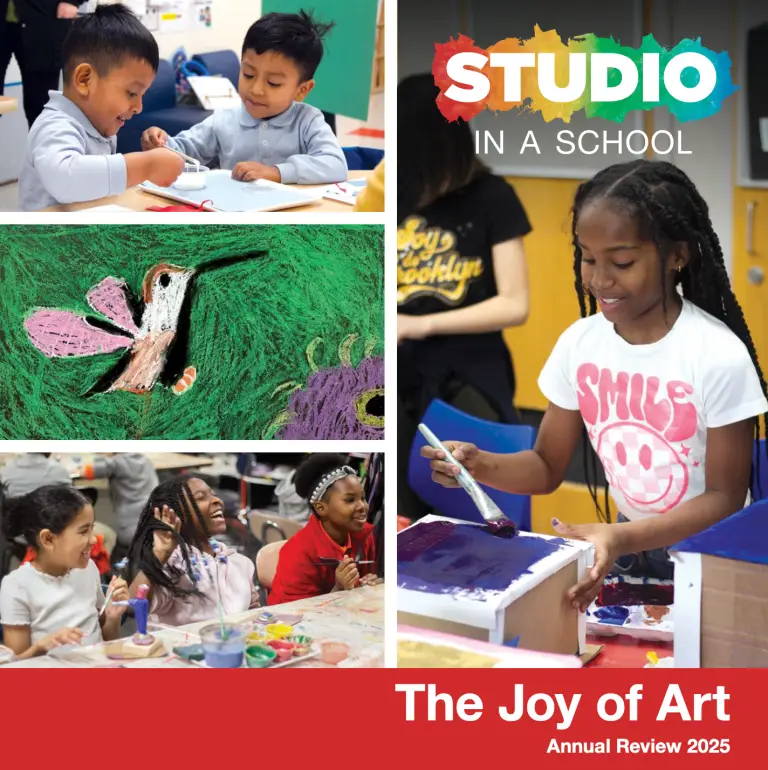 A Collage of Children Creating Art: The Joy of Art